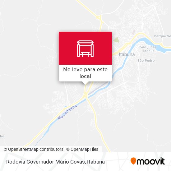 Rodovia Governador Mário Covas mapa