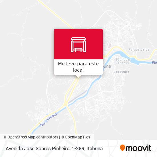 Avenida José Soares Pinheiro, 1-289 mapa