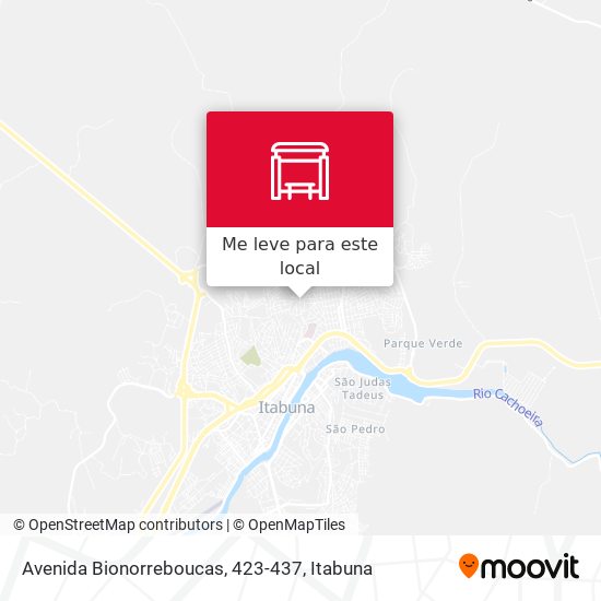 Avenida Bionorreboucas, 423-437 mapa