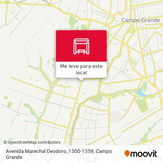 Avenida Marechal Deodoro, 1300-1358 mapa
