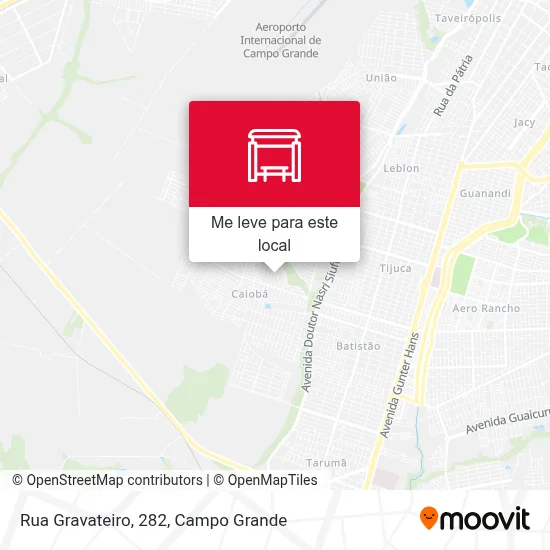 Rua Gravateiro, 282 mapa