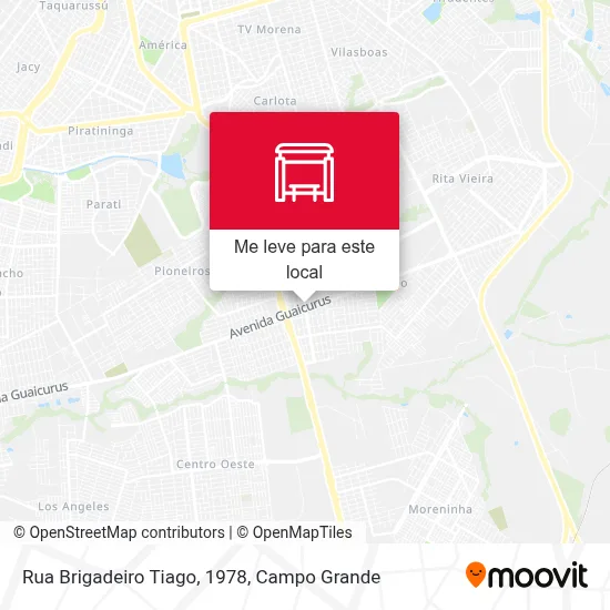 Rua Brigadeiro Tiago, 1978 mapa