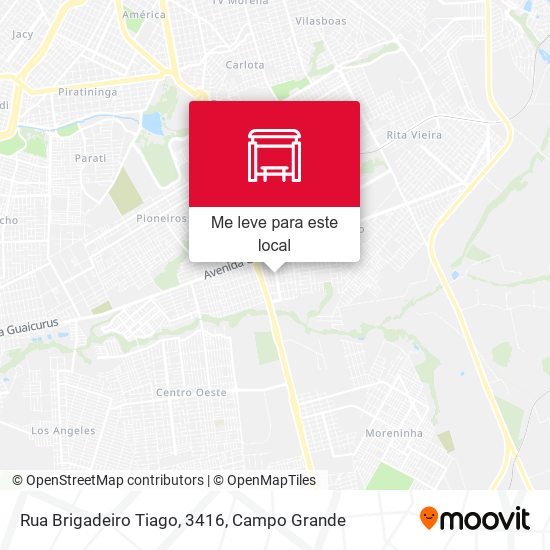 Rua Brigadeiro Tiago, 3416 mapa
