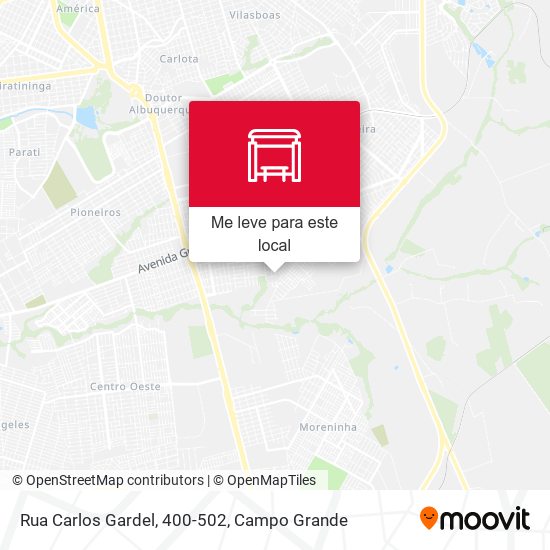 Rua Carlos Gardel, 400-502 mapa