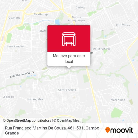 Rua Francisco Martins De Souza, 461-531 mapa