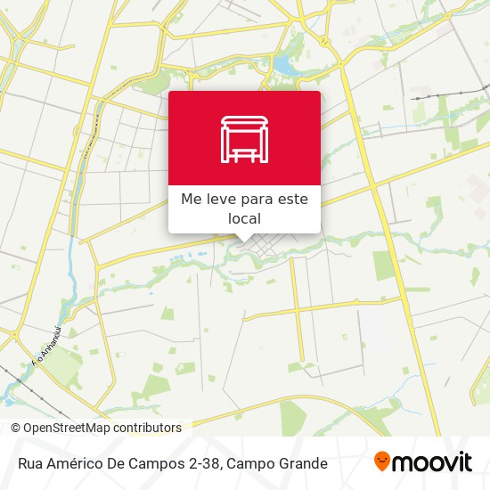 Rua Américo De Campos 2-38 mapa