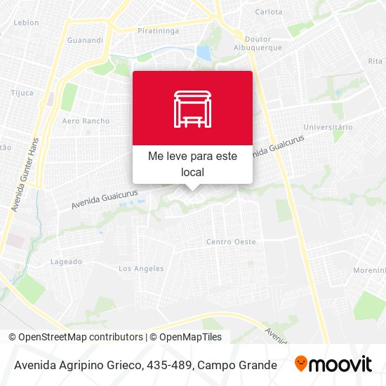 Avenida Agripino Grieco, 435-489 mapa