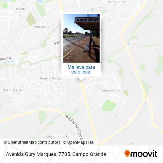Avenida Gury Marques, 7705 mapa