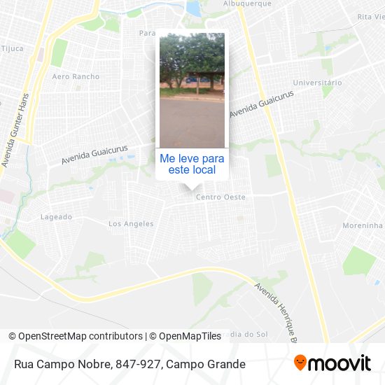 Rua Campo Nobre, 847-927 mapa