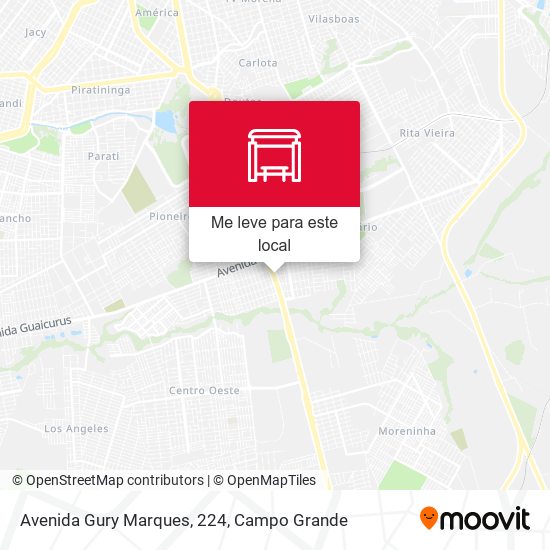 Avenida Gury Marques, 224 mapa