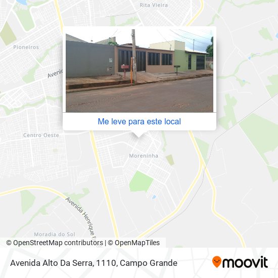 Avenida Alto Da Serra, 1110 mapa