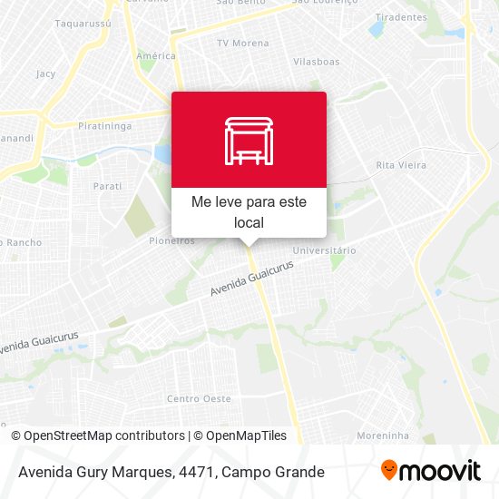 Avenida Gury Marques, 4471 mapa