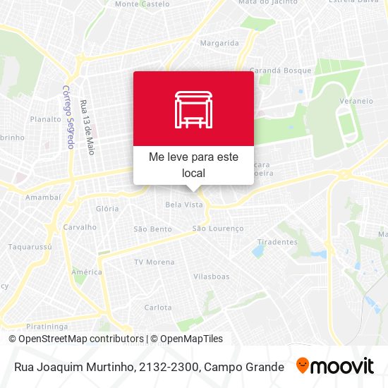 Rua Joaquim Murtinho, 2132-2300 mapa