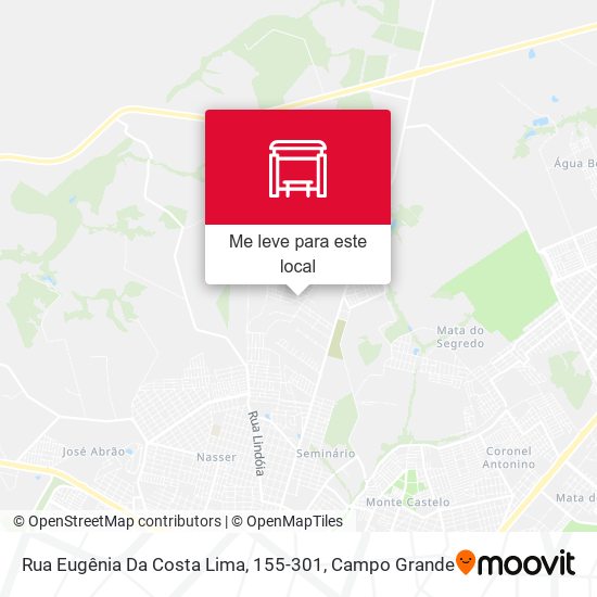Rua Eugênia Da Costa Lima, 155-301 mapa
