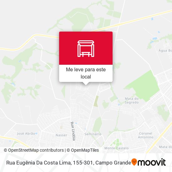Rua Eugênia Da Costa Lima, 155-301 mapa