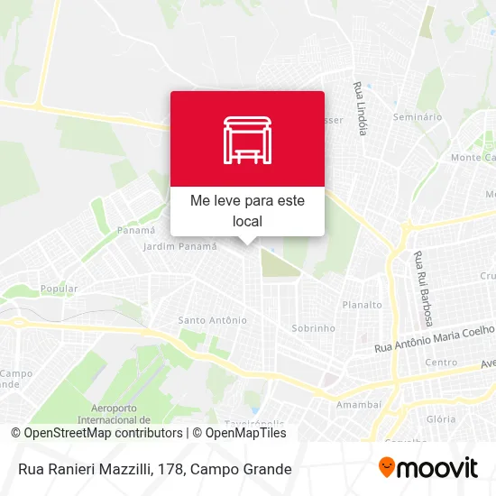 Rua Ranieri Mazzilli, 178 mapa