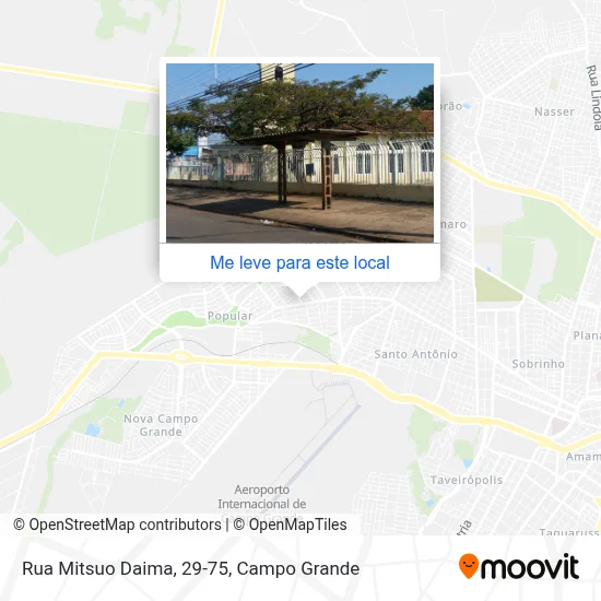 Rua Mitsuo Daima, 29-75 mapa