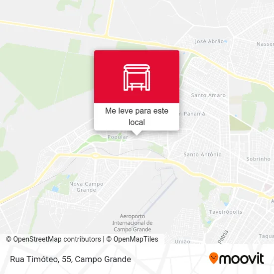 Rua Timóteo, 55 mapa