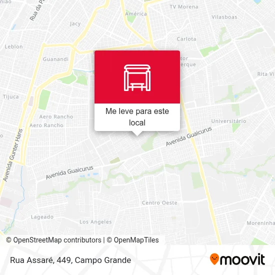 Rua Assaré, 449 mapa