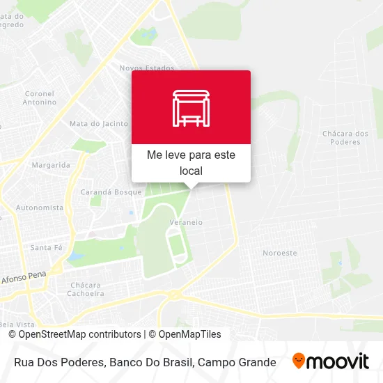 Rua Dos Poderes, Banco Do Brasil mapa