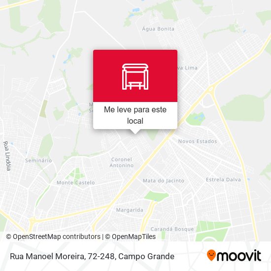 Rua Manoel Moreira, 72-248 mapa