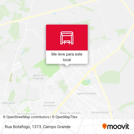 Rua Botafogo, 1373 mapa