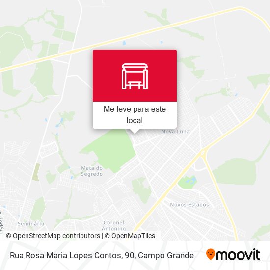 Rua Rosa Maria Lopes Contos, 90 mapa