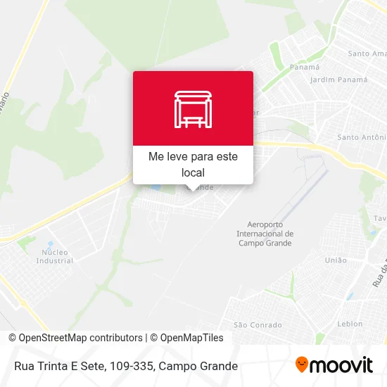 Rua Trinta E Sete, 109-335 mapa