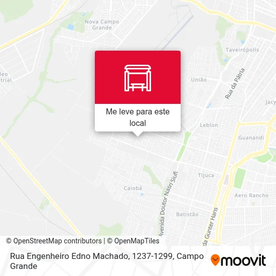 Rua Engenheiro Edno Machado, 1237-1299 mapa
