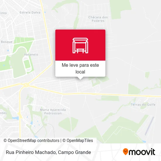 Rua Pinheiro Machado mapa
