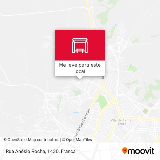 Rua Anésio Rocha, 1430 mapa