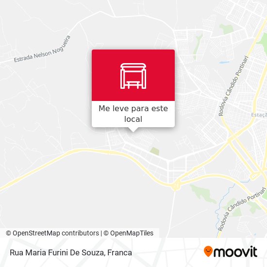 Rua Maria Furini De Souza mapa