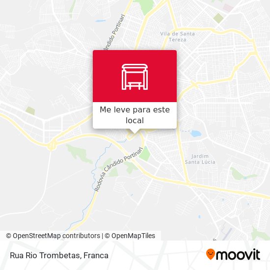 Rua Rio Trombetas mapa