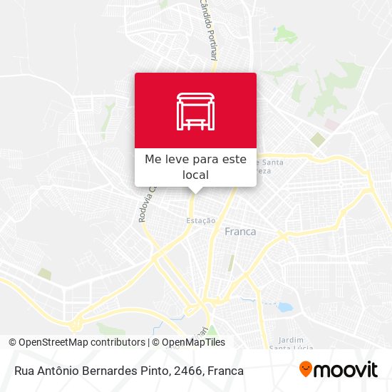 Rua Antônio Bernardes Pinto, 2466 mapa