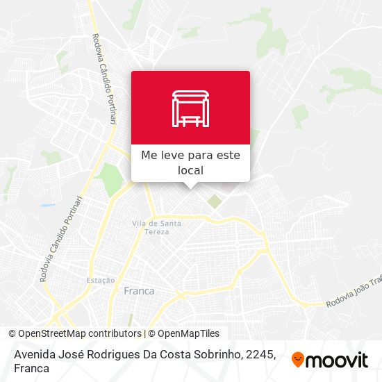 Avenida José Rodrigues Da Costa Sobrinho, 2245 mapa