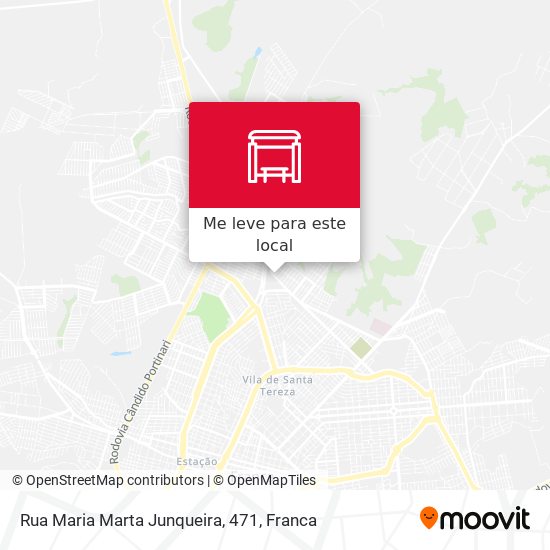 Rua Maria Marta Junqueira, 471 mapa