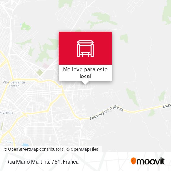 Rua Mario Martins, 751 mapa