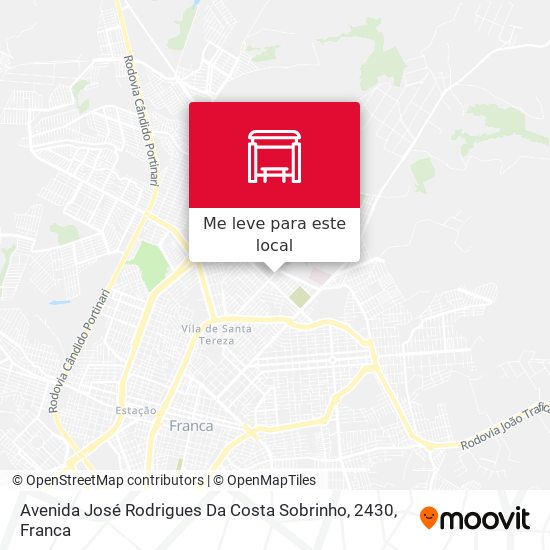 Avenida José Rodrigues Da Costa Sobrinho, 2430 mapa