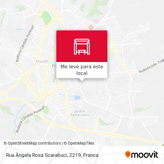 Rua Ângela Rosa Scarabuci, 2219 mapa