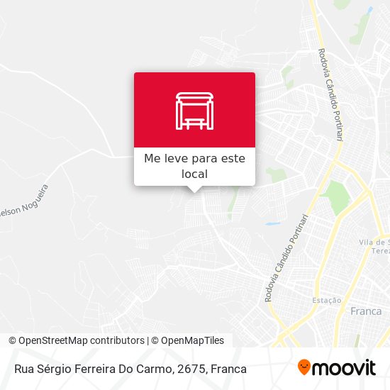 Rua Sérgio Ferreira Do Carmo, 2675 mapa