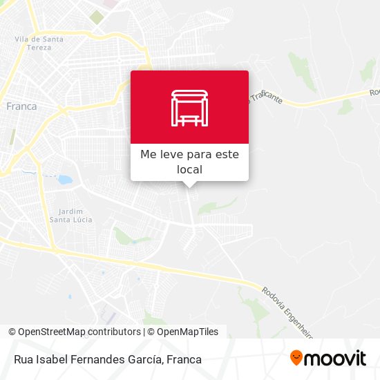 Rua Isabel Fernandes García mapa