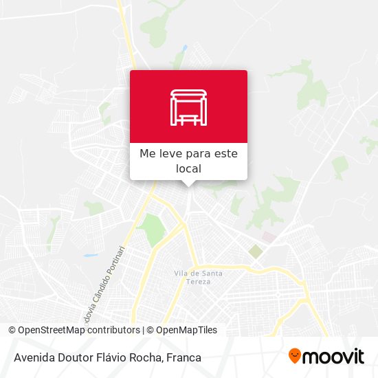 Avenida Doutor Flávio Rocha mapa