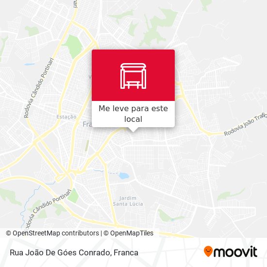 Rua João De Góes Conrado mapa