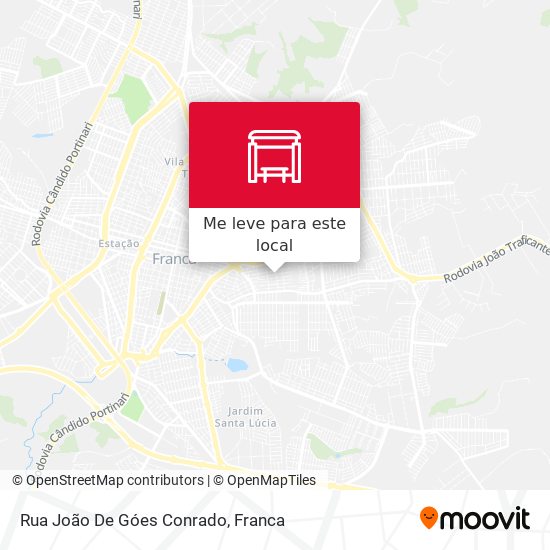 Rua João De Góes Conrado mapa