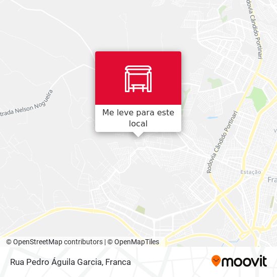 Rua Pedro Águila Garcia mapa