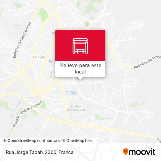 Rua Jorge Tabah, 2360 mapa