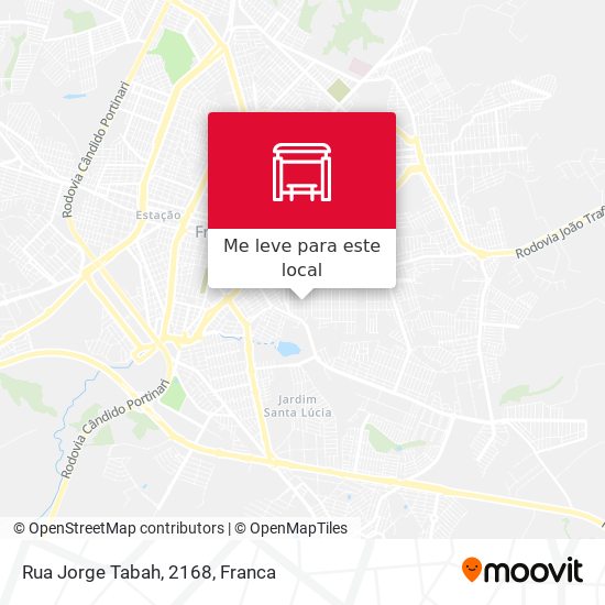 Rua Jorge Tabah, 2168 mapa