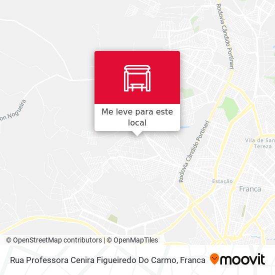 Rua Professora Cenira Figueiredo Do Carmo mapa