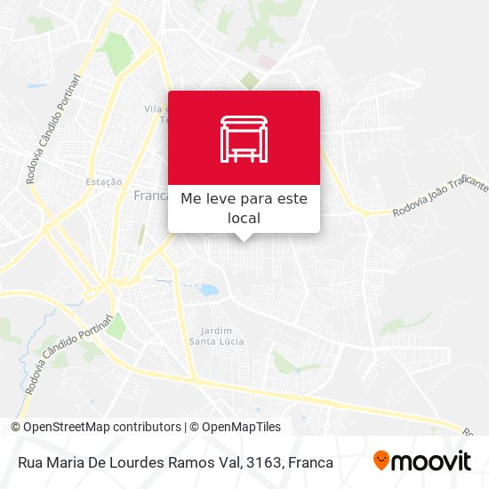 Rua Maria De Lourdes Ramos Val, 3163 mapa