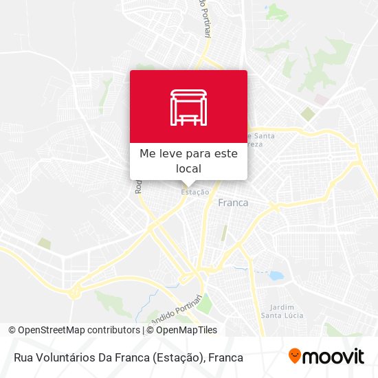 Rua Voluntários Da Franca (Estação) mapa